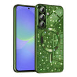 Husa de protectie Techsuit Luxury Glitter MagSafe compatibil cu Samsung Galaxy A36 5G / A56 5G, Deep Green