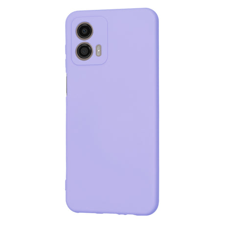 Husa de protectie Techsuit SoftFlex compatibil cu Motorola Moto G53, Mov Deschis