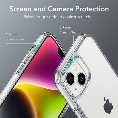 Husa de protectie ESR Air Shield Boost Kickstand compatibil cu iPhone 14 Plus, Transparent