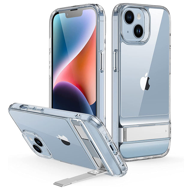 Husa de protectie ESR Air Shield Boost Kickstand compatibil cu iPhone 14 Plus, Transparent