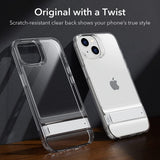 Husa de protectie ESR Air Shield Boost Kickstand compatibil cu iPhone 14 Plus, Transparent