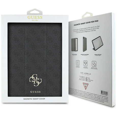 Husa de protectie tableta Guess Magnetic 4G Big Logo (GUFC13RM24PS4SGK) compatibil cu iPad Air 13 (2024) / Air 13 (2025) / Air 13 (2026), Negru