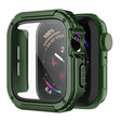 Folie de protectie smartwatch Lito Watch Armor 360 Case + Screen Protector compatibil cu Apple Watch 1 / 2 / 3 (38mm), Verde