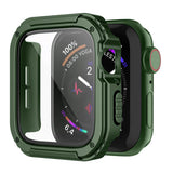 Folie de protectie smartwatch Lito Watch Armor 360 Case + Screen Protector compatibil cu Apple Watch 1 / 2 / 3 (42mm), Verde