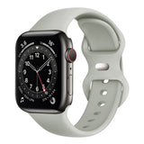 Curea smartwatch Techsuit Watchband (W031) compatibil cu Apple Watch 1/2/3/4/5/6/7/8/9/10/11/SE/SE 2/SE 3/Ultra/2/3 (42/44/45/46/49mm), Gri