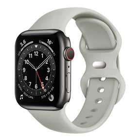 Curea smartwatch Techsuit Watchband (W031) compatibil cu Apple Watch 1/2/3/4/5/6/7/8/9/10/11/SE/SE 2/SE 3/Ultra/2/3 (42/44/45/46/49mm), Gri