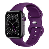 Curea smartwatch Techsuit Watchband (W031) compatibil cu Apple Watch 1/2/3/4/5/6/7/8/9/10/11/SE/SE 2/SE 3 (38/40/41/42mm), Mov Inchis