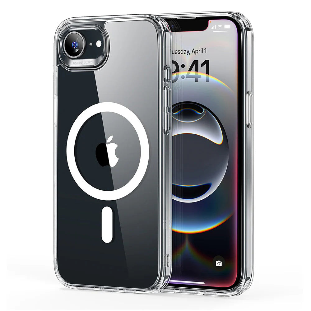 Husa de protectie ESR Classic Hybrid HaloLock compatibil cu iPhone 16e / iPhone 17e, Transparent