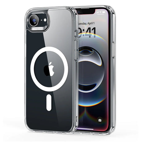 Husa de protectie ESR Classic Hybrid HaloLock compatibil cu iPhone 16e / iPhone 17e, Transparent