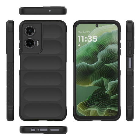 Husa de protectie Techsuit Magic Shield compatibil cu Motorola Moto G35, Negru