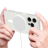 Husa de protectie Techsuit MagSafe Pro compatibil cu iPhone 16 Plus, Transparent