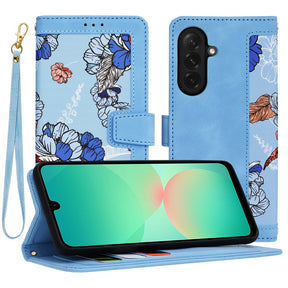 Husa de protectie Techsuit FlipCraft compatibil cu Samsung Galaxy A26 5G, Vibrant Blue