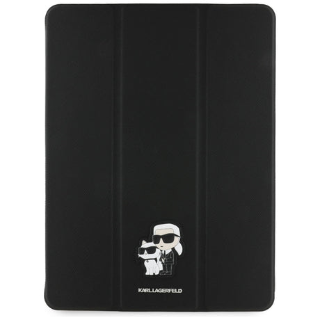 Husa de protectie tableta Karl Lagerfeld Saffiano Magnetic Karl &Choupette (KLFC13RM24SAKCK) compatibil cu iPad Air 13 (2024 / 2025 / 2026), Negru