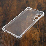 Husa de protectie Techsuit Shockproof Clear Silicone compatibil cu Samsung Galaxy S25 Edge, Transparent