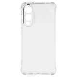 Husa de protectie Techsuit Shockproof Clear Silicone compatibil cu Samsung Galaxy S25 Edge, Transparent