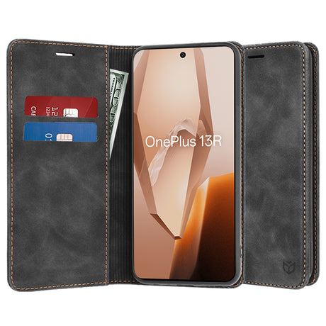 Husa de protectie Techsuit Confy compatibil cu OnePlus 13R, Negru