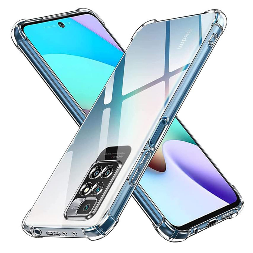Husa de protectie Techsuit Shockproof Clear Silicone compatibil cu Xiaomi Redmi 10 / Redmi 10 2022, Transparent