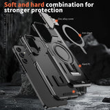 Husa de protectie Techsuit CamVault MagSafe compatibil cu Samsung Galaxy A05s, Negru