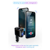 Incarcator Baseus Car MP3 Player S-06 (CCHC000001), Bluetooth FM Transmitter, USB, Cigarette Lighter Socket, Display, 12-24V, Negru
