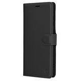 Husa de protectie Techsuit Leather Folio compatibil cu OnePlus 13R, Negru