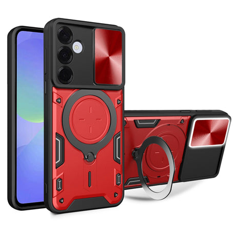 Husa de protectie Techsuit CamGuard Pro compatibil cu Samsung Galaxy A36 5G, Rosu