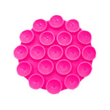 Suport Techsuit Phone (SP-CUP), Suction Pad for Selfies, Silicone, Adhesive Mount, Round Shape, Roz