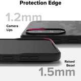 Husa de protectie Ringke Onyx Design compatibil cu Samsung Galaxy A36 5G / A56 5G, Camo Black
