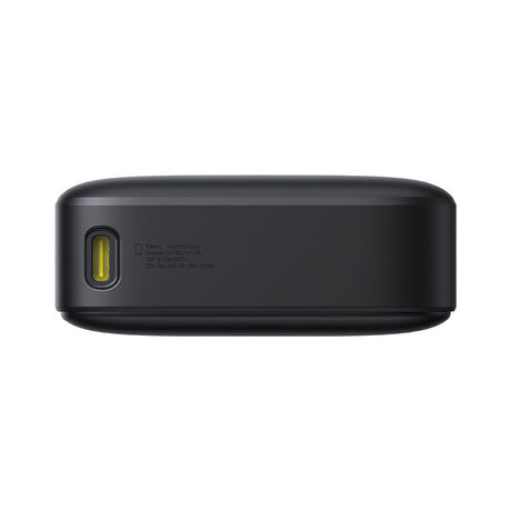Baterie externa Baseus Free2Pull (P10073700123-00), with Retractable USB-C Cable, Type-C, Display, 20000mAh, 65W, 0.7m, Negru