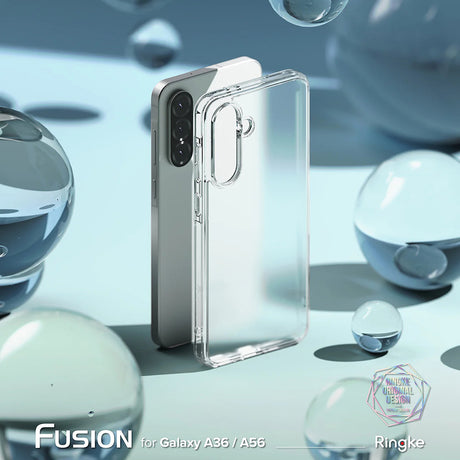 Husa de protectie Ringke Fusion compatibil cu Samsung Galaxy A36 5G / A56 5G, Transparent Mat