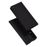 Husa de protectie Techsuit Magskin Book compatibil cu Samsung Galaxy S25 Edge, Negru