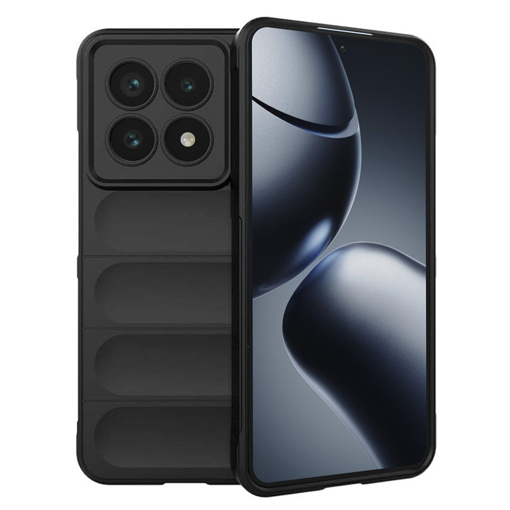 Husa de protectie Techsuit Magic Shield compatibil cu Xiaomi 14T Pro, Negru