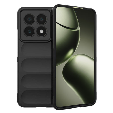 Husa de protectie Techsuit Magic Shield compatibil cu Xiaomi 14T, Negru