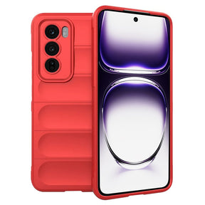 Husa de protectie Techsuit Magic Shield compatibil cu Oppo Reno12, Rosu