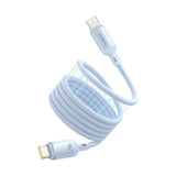 Cablu Baseus PicoGo (P10376800311-00), Magnetic, Type-C to Type-C, 240W, Fast Charging, 480Mbps, Silicone, 1m, Albastru