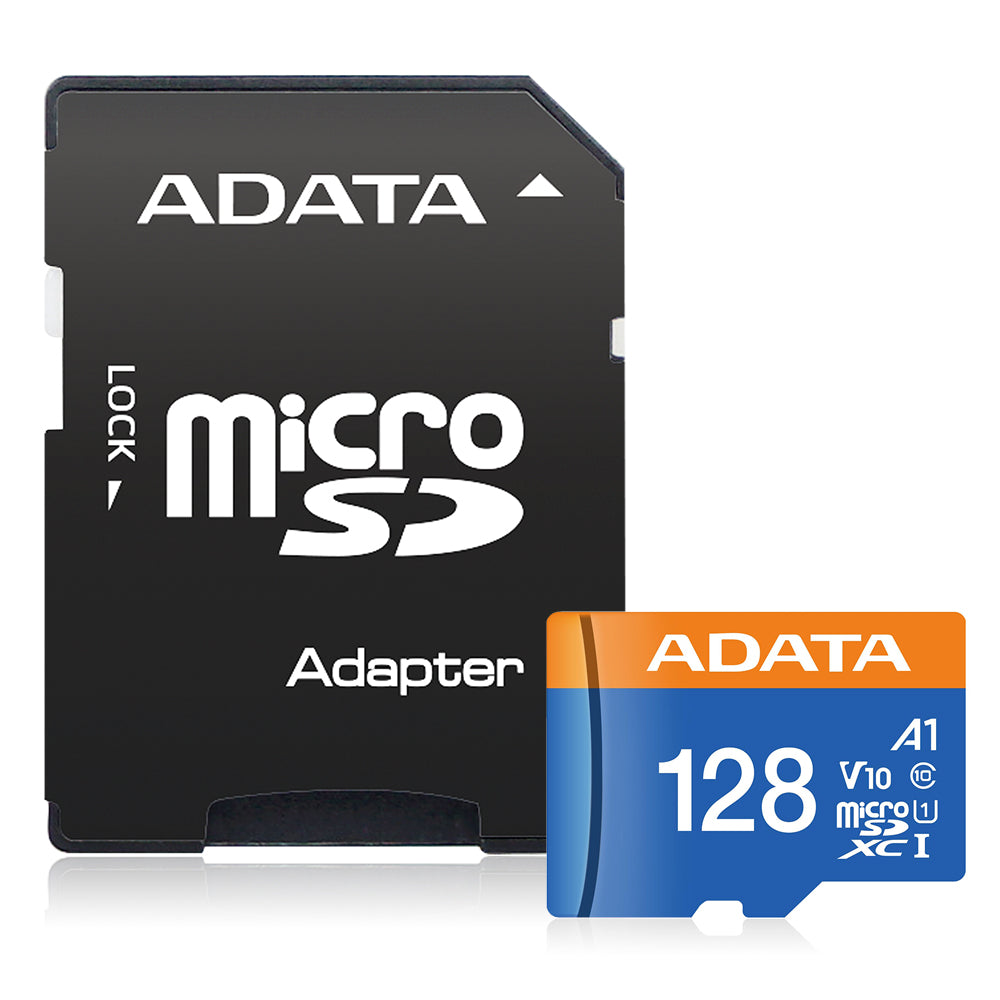 Card de memorie Adata MicroSDXC 128GB, Class 10, UHS-I U1, Negru
