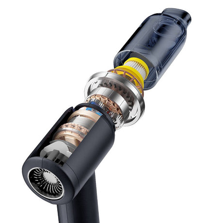 Baseus Cordless Car Vacuum Cleaner AT (C30476600121-00), 5000Pa, 45W, 4000mAh, LED, T-shaped, 54000RPM, <75dB, Negru