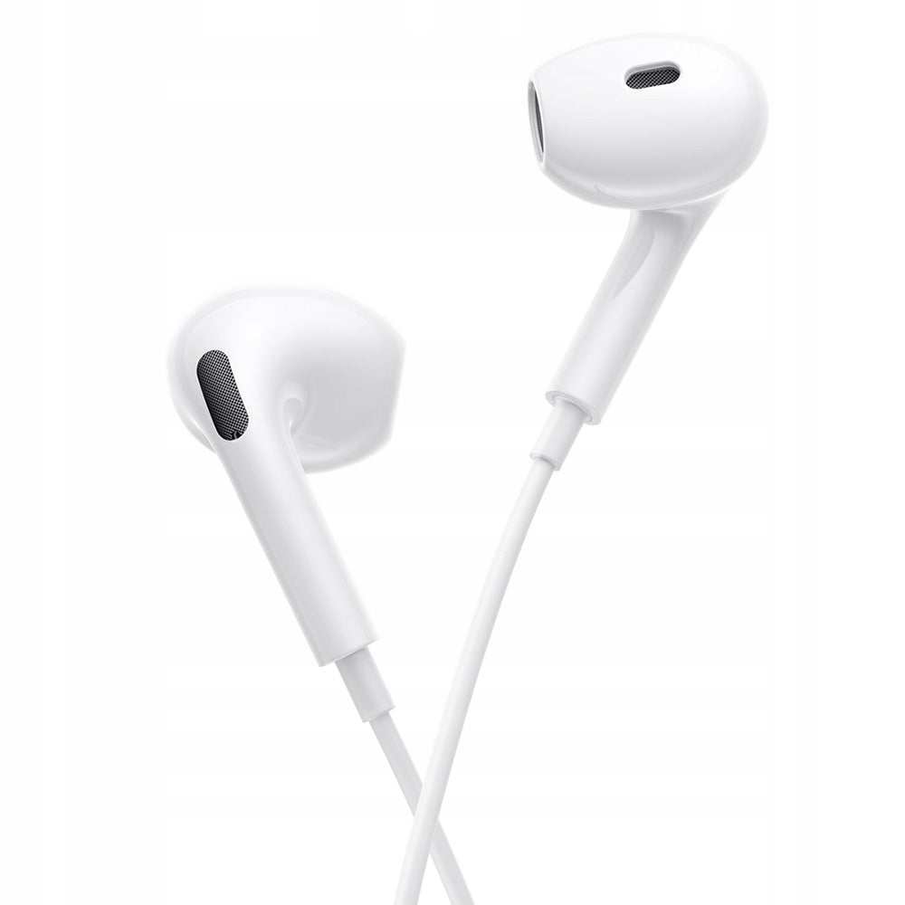 Casti Baseus Wired Earphones Encok CZ19 (A00182201213-00), Type-C, 13mm Drivers, 60° Semi-in-Ear, Omni-Directional Mic, Alb
