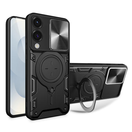 Husa de protectie Techsuit CamGuard Pro compatibil cu Samsung Galaxy S25 Edge, Negru