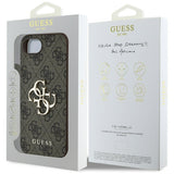Husa de protectie Guess Hardcase 4G Big Logo (GUHCPSE44GMGBR) compatibil cu iPhone 16e / iPhone 17e, Maro