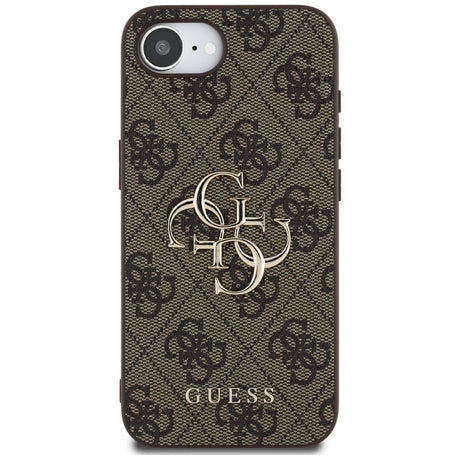 Husa de protectie Guess Hardcase 4G Big Logo (GUHCPSE44GMGBR) compatibil cu iPhone 16e / iPhone 17e, Maro