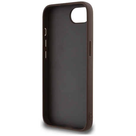 Husa de protectie Guess Hardcase 4G Big Logo (GUHCPSE44GMGBR) compatibil cu iPhone 16e / iPhone 17e, Maro