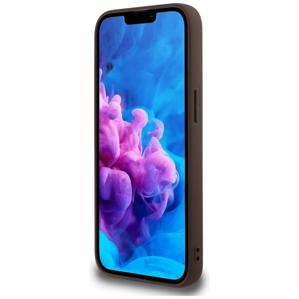 Husa de protectie Guess Hardcase 4G Big Logo (GUHCPSE44GMGBR) compatibil cu iPhone 16e / iPhone 17e, Maro
