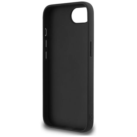 Husa de protectie Guess Glitter Fixed Big 4G (GUHCPSE4HG4SGK) compatibil cu iPhone 16e / iPhone 17e, Negru