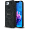 Husa de protectie Guess 4G Ring Classic Logo MagSafe (GUHMPSE4G4GFRK) compatibil cu iPhone 16e / iPhone 17e, Negru