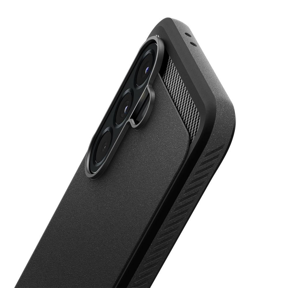 Husa de protectie Spigen Rugged Armor (ACS09225) compatibil cu Samsung Galaxy A56 5G, Negru