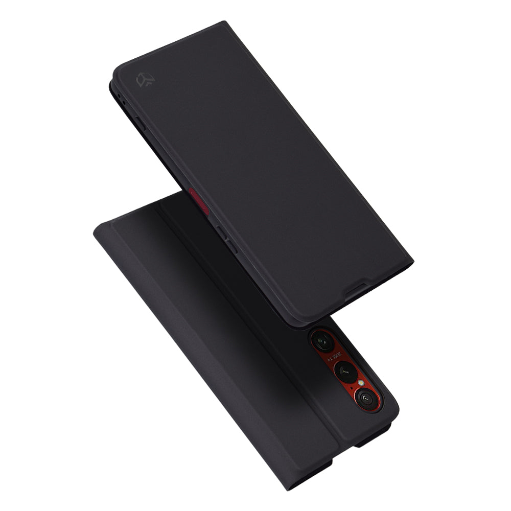 Husa de protectie Techsuit Magskin Book compatibil cu Sony Xperia 1 VI, Negru