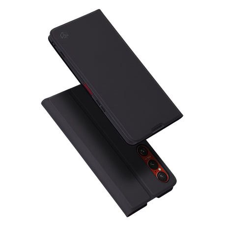 Husa de protectie Techsuit Magskin Book compatibil cu Sony Xperia 1 VI, Negru