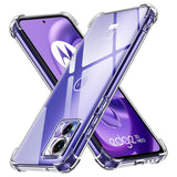 Husa de protectie Techsuit Shockproof Clear Silicone compatibil cu Motorola Edge 30 Neo, Transparent