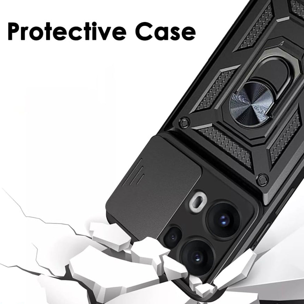 Husa de protectie Techsuit CamShield Series compatibil cu Oppo Reno13 Pro, Verde