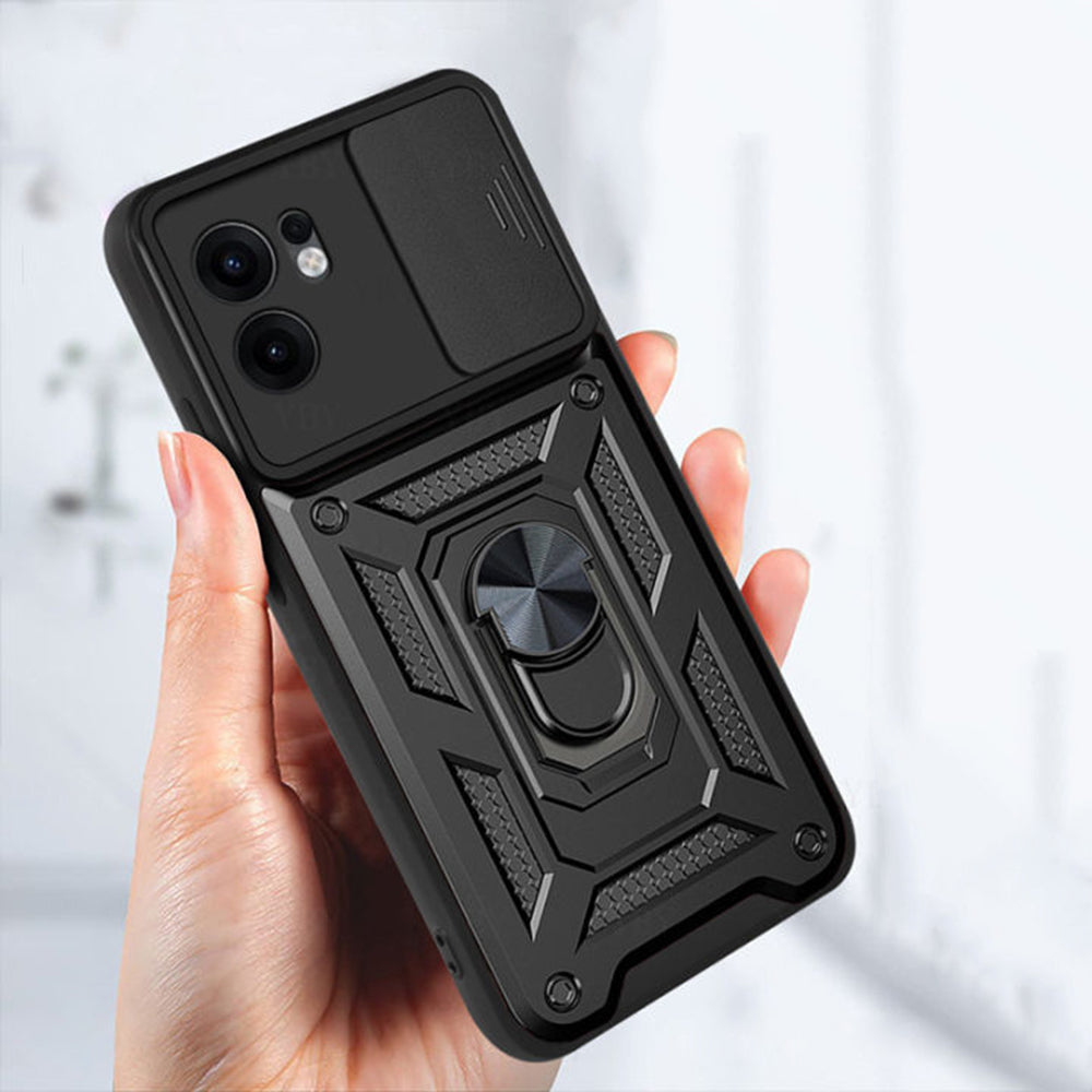 Husa de protectie Techsuit CamShield Series compatibil cu Oppo Reno13 F 4G / Reno13 F 5G / Reno13 FS 5G, Albastru